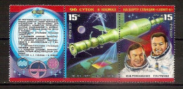 RUSSIA USSR 1978●Mi 4728-29 Salyut 6 Space Station MNH - Neufs