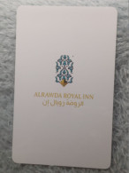 HOTEL KEYS - 2690 - SAUDI ARABIA - ALRAWDA ROYAL INN - Cartas De Hotels