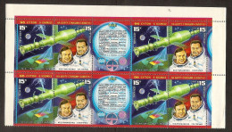RUSSIA USSR 1978●Mi 4728-29 Salyut 6 Space Station 4x  MNH - Nuevos
