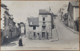 CPA PONTOISE (95) - La Rue De L'Éperon Et De La Coutellerie - Pontoise