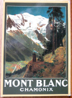 AFFICHE CHAMONIX MONT BLANC - Publicité