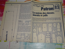 Patron Les Doigts D'or N 83 La Rentrée Des Classes Anoraks Et Pulls - Patrones