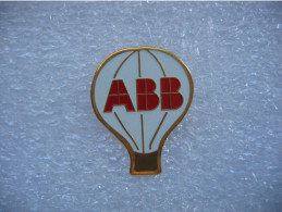 Pin's Montgolfière ABB - Montgolfier