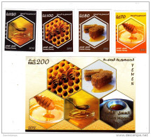 Yemen 2012, Yemen Honey MNH Set + Block S/S - Yémen