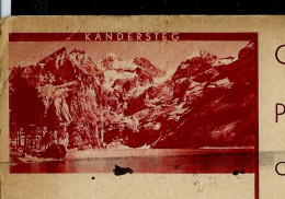 Carte Illustrée Obl. N° 126 - 018 ( KANDERSTEG) Obl. Genève 1931 - Postwaardestukken