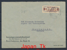 DDR Brief ZKD - Siehe Scan - Brief - Other & Unclassified