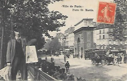 CPA Paris Porte Saint-Martin - Distretto: 10