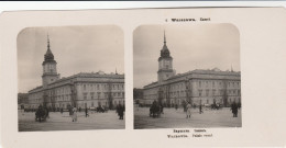 Warszawa , Zamek Photo 1905 Dim 18 Cm X 9 Cm - Pologne