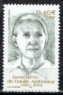 Hommage à Geneviève De Gaulle Anthonioz - Unused Stamps