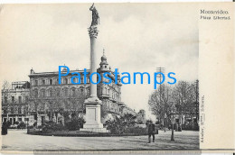 229557 URUGUAY MONTEVIDEO PLAZA LIBERTAD POSTAL POSTCARD - Uruguay