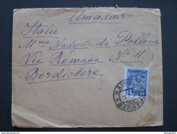 RUSSIA RUSSIE РОССИЯ STAMPS COVER 1928 RUSSIE TO ITALY RRR RIF.TAGG. (23) - Brieven En Documenten