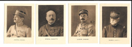 CW46 - CHROMOS DERVAUX MARCQ EN BAROEUL - GENERAUX 1914-1918 - MANGIN - DEGOUTTE - DEBENEY - SARRAIL - Other & Unclassified
