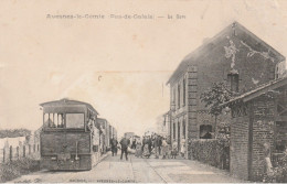 Avesnes-le-Comte : La Gare. (plan Superbe Du Train.) - Avesnes Le Comte