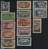 Lebanon 1928 Overprints 13v, Unused (hinged) - Lebanon