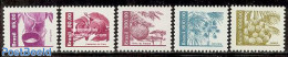 Brazil 1984 Definitives 5v, Mint NH, Nature - Various - Fruit - Agriculture - Ungebraucht