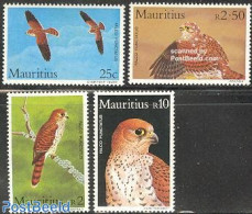 Mauritius 1984 Falcons 4v, Mint NH, Nature - Birds - Birds Of Prey - Mauritius (1968-...)