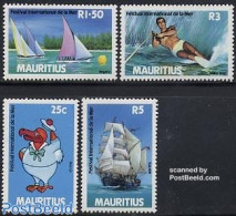 Mauritius 1987 Sea Festival 4v, Mint NH, Sport - Transport - Sailing - Sport (other And Mixed) - Ships And Boats - Vela