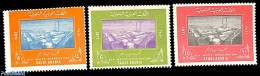 Saudi Arabia 1974 Drinking Water Out Of Sea Water 3v, Mint NH, Nature - Water, Dams & Falls - Saudi Arabia
