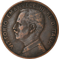 Monnaie, Italie, Vittorio Emanuele III, 5 Centesimi, 1913, Rome, TTB, Bronze - 1900-1946 : Víctor Emmanuel III & Umberto II