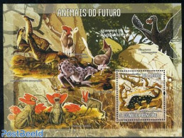 Sao Tome/Principe 2006 Future Animals S/s, Mint NH, Nature - Animals (others & Mixed) - Art - Science Fiction - Non Classés