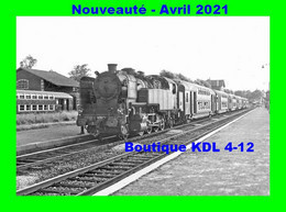 AL 677 - Train, Loco 141 TD En Gare De POISSY GRANDE CEINTURE - Yvelines - SNCF - Poissy