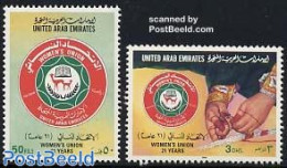 United Arab Emirates 1996 Womens Association 2v, Mint NH, History - Women - Unclassified