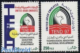 United Arab Emirates 1997 TEND 97 2v, Mint NH, Science - Education - Andere & Zonder Classificatie