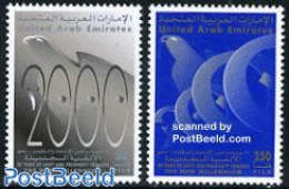 United Arab Emirates 1999 National Day 2v, Mint NH - Other & Unclassified