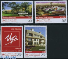 United Arab Emirates 2007 Union Properties 4v, Mint NH, Art - Architecture - Autres & Non Classés