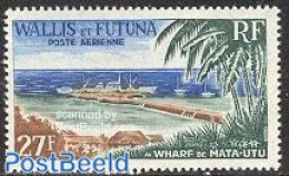 Wallis & Futuna 1965 Mata Utu 1v, Mint NH, Transport - Ships And Boats - Barcos