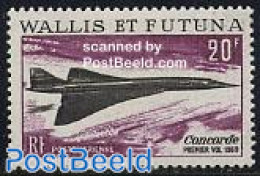Wallis & Futuna 1969 Concorde 1v, Mint NH, Transport - Concorde - Aircraft & Aviation - Concorde