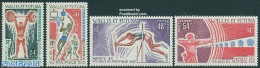 Wallis & Futuna 1971 South Pacific Games 4v, Mint NH, Sport - Athletics - Basketball - Shooting Sports - Sport (other .. - Athlétisme