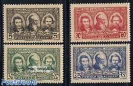 Algeria 1939 Sahara Pioneers 4v, Mint NH, History - Explorers - Unused Stamps