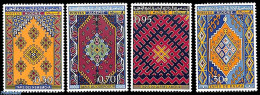 Algeria 1968 Carpets 4v, Mint NH, Various - Textiles - Unused Stamps