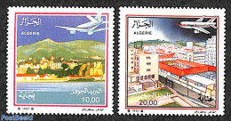 Algeria 1991 Airmail 2v, Mint NH, Transport - Aircraft & Aviation - Unused Stamps