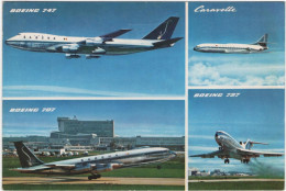 Sabena Boeing 737 Caravelle 727 707 - & Airplane - 1946-....: Moderne