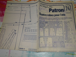 Patron Les Doigts D'or N 74 Quatre Robes Pour L'été - Patterns