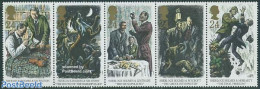 Great Britain 1993 Sherlock Holmes 5v [::::], Mint NH, Art - Authors - Ongebruikt