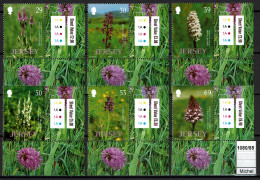 Jersey - 2003 - MNH - Flora - Fleur, Orchidées Sauvages, Wild Growing Orchids, Wildwachsende Orchideen - Jersey