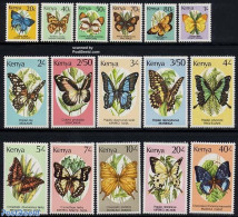 Kenia 1988 Butterflies 16v, Mint NH, Nature - Butterflies - Otros & Sin Clasificación