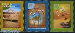 Kuwait 2003 Environment 3v, Mint NH, Nature - Environment - Trees & Forests - Protección Del Medio Ambiente Y Del Clima