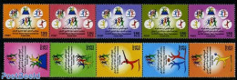 Kuwait 2008 Woman Sports Event 10v (2x [::::]), Mint NH, History - Sport - Women - Sport (other And Mixed) - Non Classés