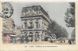 CPA Paris Théâtre De La Renaissance - Distretto: 10