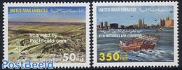 United Arab Emirates 1998 Tourism 2v, Mint NH, Transport - Various - Ships And Boats - Tourism - Ships