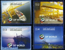 United Arab Emirates 2010 DP World 4v, Mint NH, Transport - Ships And Boats - Ships