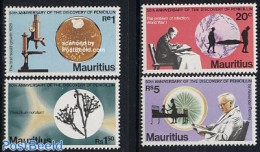 Mauritius 1978 Discovery Of Peniciline 4v, Mint NH, Health - History - Science - Health - Nobel Prize Winners - Chemis.. - Nobel Prize Laureates