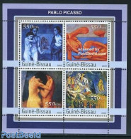 Guinea Bissau 2003 Pablo Picasso 4v M/s, Mint NH, Art - Pablo Picasso - Guinea-Bissau