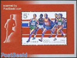 China People’s Republic 1992 Olympic Games S/s, Mint NH, Sport - Athletics - Olympic Games - Unused Stamps