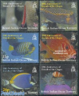 British Indian Ocean 2002 Chagos, Fish 6v, Mint NH, Nature - Fish - Fishes