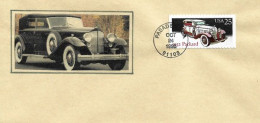 USA.  Voiture Packhard 1932. Letter From Waterloo. New-York - Autos